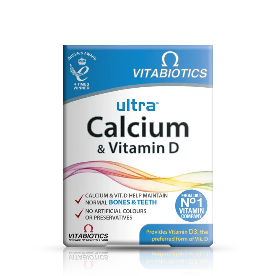Vitabiotics Ultra Calcium & Vitamin D-30 Tablets
