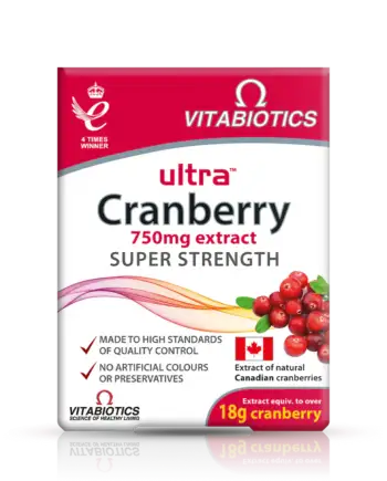 Vitabiotics Ultra Cranberry Super Strength 750mg- 30 Tablets