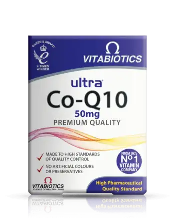 Vitabiotics Ultra Co-Q10-60 Tablets-50mg