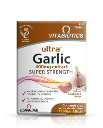 Vitabiotics Ultra Garlic Tablets 400mg-60 Tablets