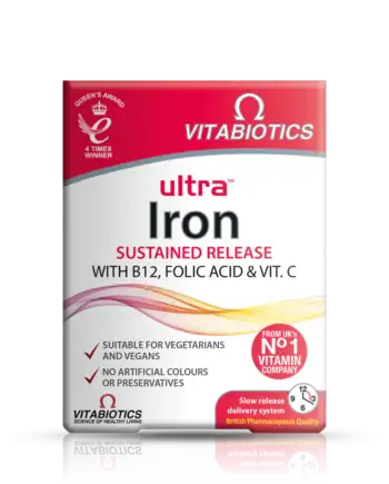 Vitabiotics Ultra Mineral Iron- 30 Tablets