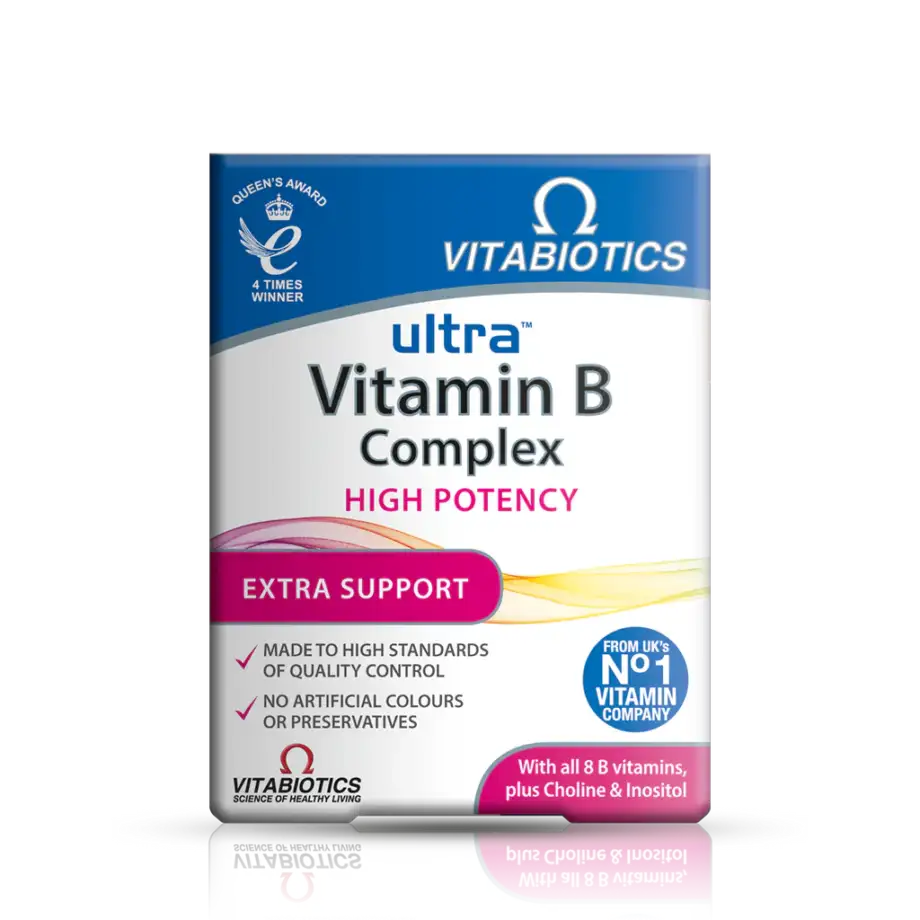 Ultra Vitamin B High Potency Tablets-60 Tablets