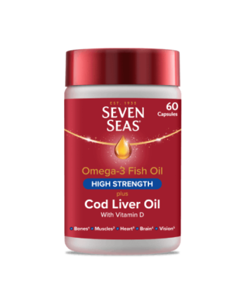 Sevens Seas Cod Liver Oil High Strength -60 Capsules