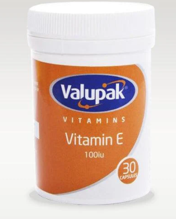 Valupak Vitamin E 100iu-30 Tablets