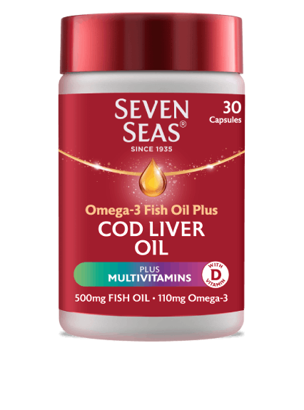 Seven Seas Cod Liver Oil Plus Multivitamin -30 Capsules