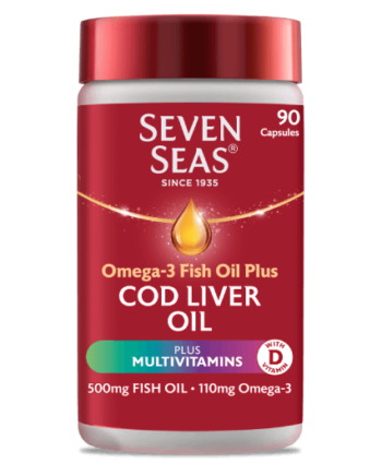 Seven Seas Cod Liver Oil Plus Multivitamin -90 Capsules