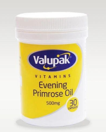 Valupak Evening Primrose Oil Capsules 500mg-30 Capsules